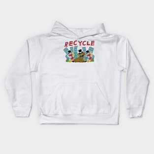 R-E-C-Y-C-L-E Kids Hoodie